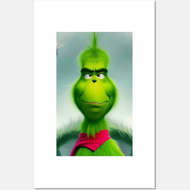 Feeling Extra Grinchy Today Wall Art by ShopSunday